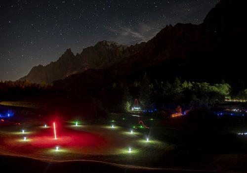 La gara Steve’s Golf by Night a Courmayeur