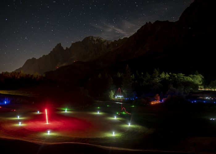 La gara Steve’s Golf by Night a Courmayeur