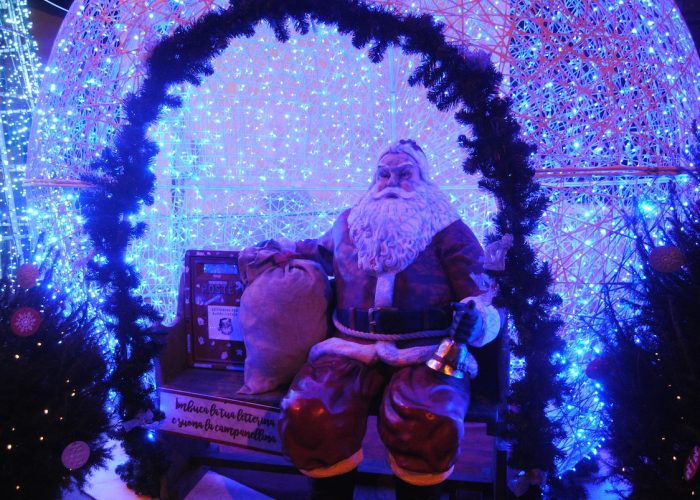 Babbo Natale in piazza Roncas