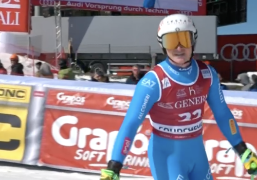 Benjamin Alliod discesa courchevel