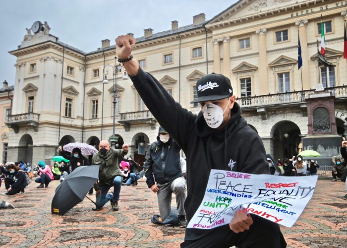 BlackLivesMatter in Aosta - Foto Max Riccio