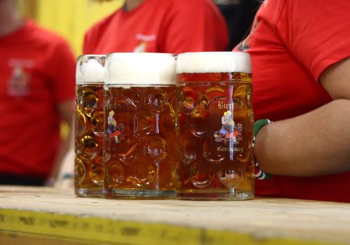 Boccali della bierfest di Gressoney