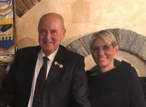 Carlo Molinari e Paola Borello
