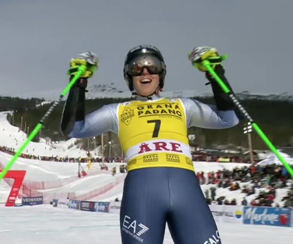 Brignone vince Are