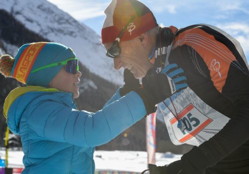 Bruno Zanivan con nipotino