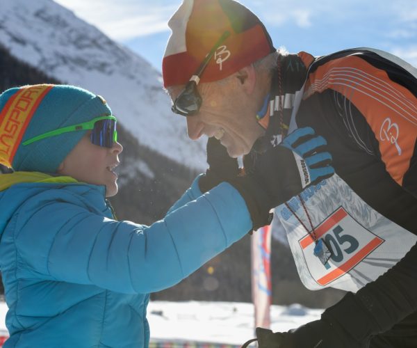 Bruno Zanivan con nipotino