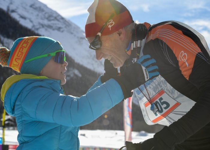 Bruno Zanivan con nipotino