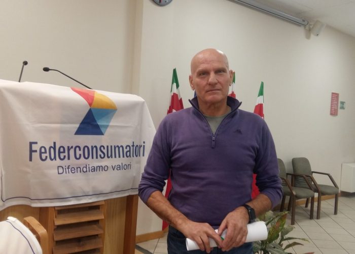 Bruno albertinelli presidente Federconsumatori Vda