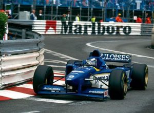 Olivier Panis al Gran Premio di Monaco del 1996