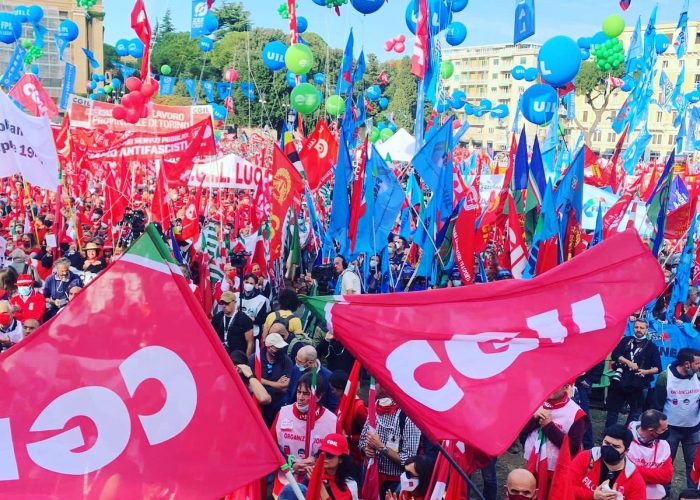 manifestazione Cgil