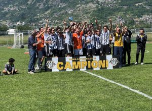 CGC Aosta premiazione vittoria Prima Categoria