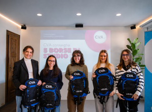 La consegna delle borse di studio Stem da parte di Cva nel 2025