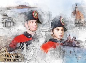 Un'illustrazione del calendario 2019.