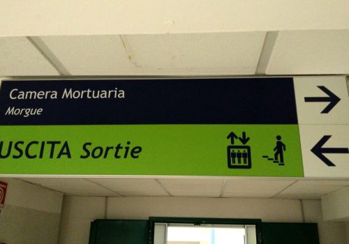 Camera mortuaria Aosta