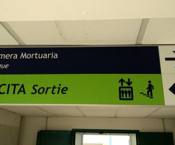 Camera mortuaria Aosta