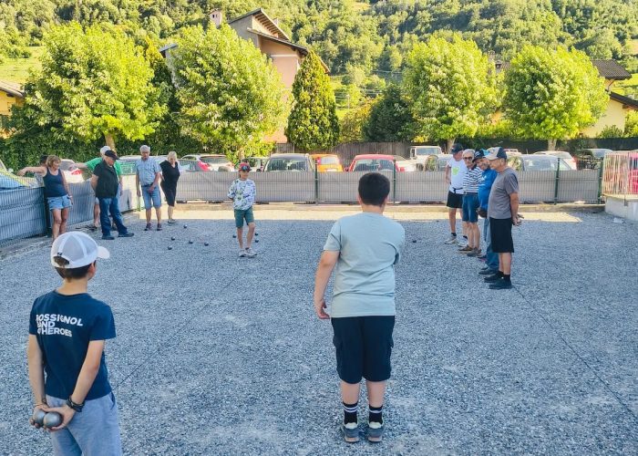 Campo pétanque Charvensod