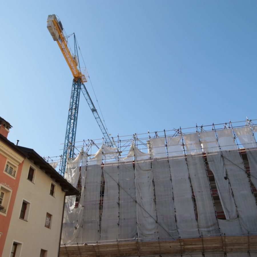 Edilizia, gru, cantiere, costruzioni