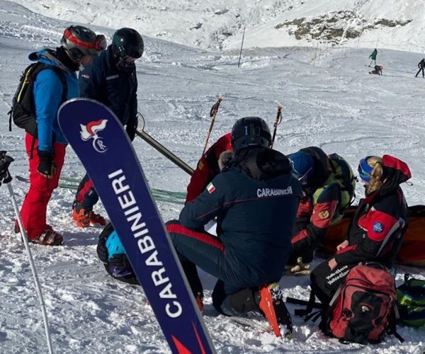 Carabinieri sulle piste