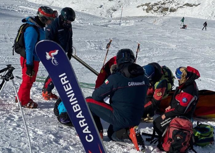 Carabinieri sulle piste