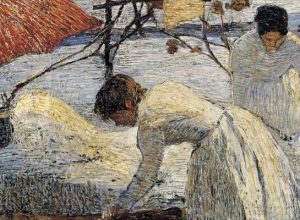 Carlo Fornara, "Le lavandaie"