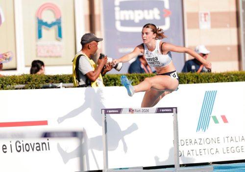 Carlotta Giovnaetto europei rieti foto grana Fidal