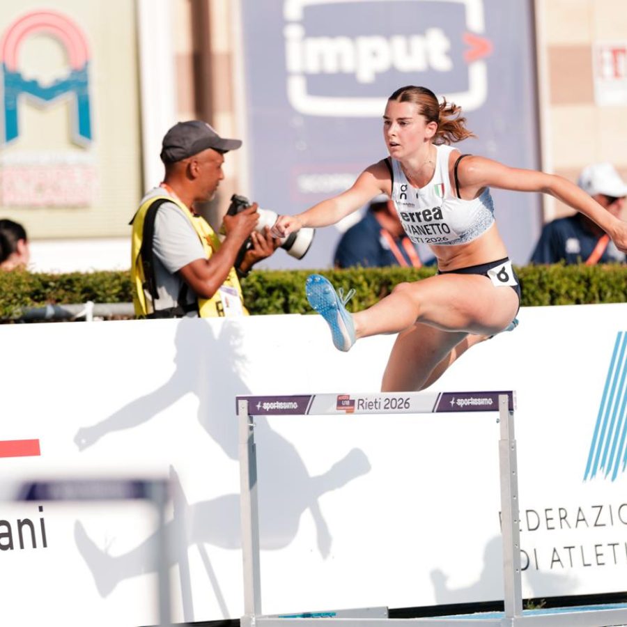 Carlotta Giovnaetto europei rieti foto grana Fidal