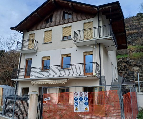 Casa per l'housing temporaneo a Montjovet
