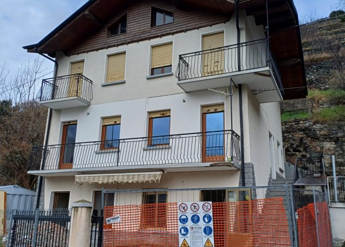 Casa per l'housing temporaneo a Montjovet