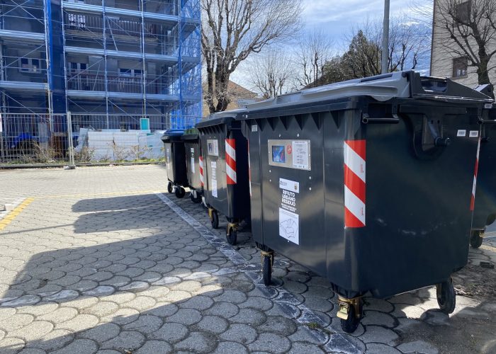 Cassonetti bidoni rifiuti