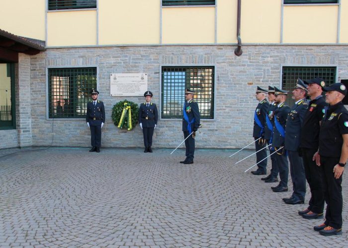 Cerimonia Guardia di finanza