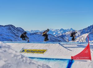 Cervinia Coppa del Mondo Snowboard cross foto Gianluca Gobbi