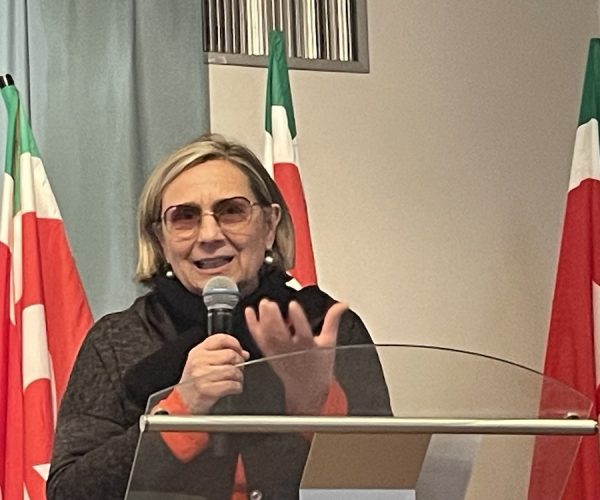Vilma Gaillard all'assemblea Cgil