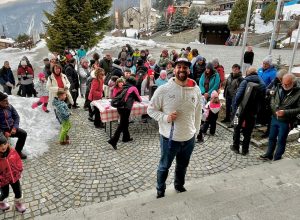 Chamois festeggia Lorenzo Sommariva