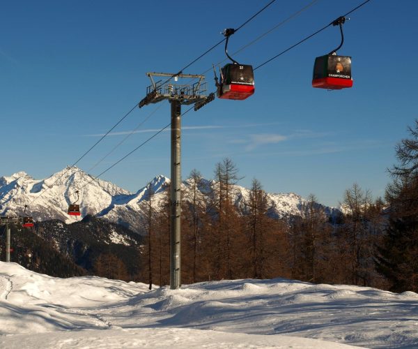 Champorcher telecabina Chardonney Laris