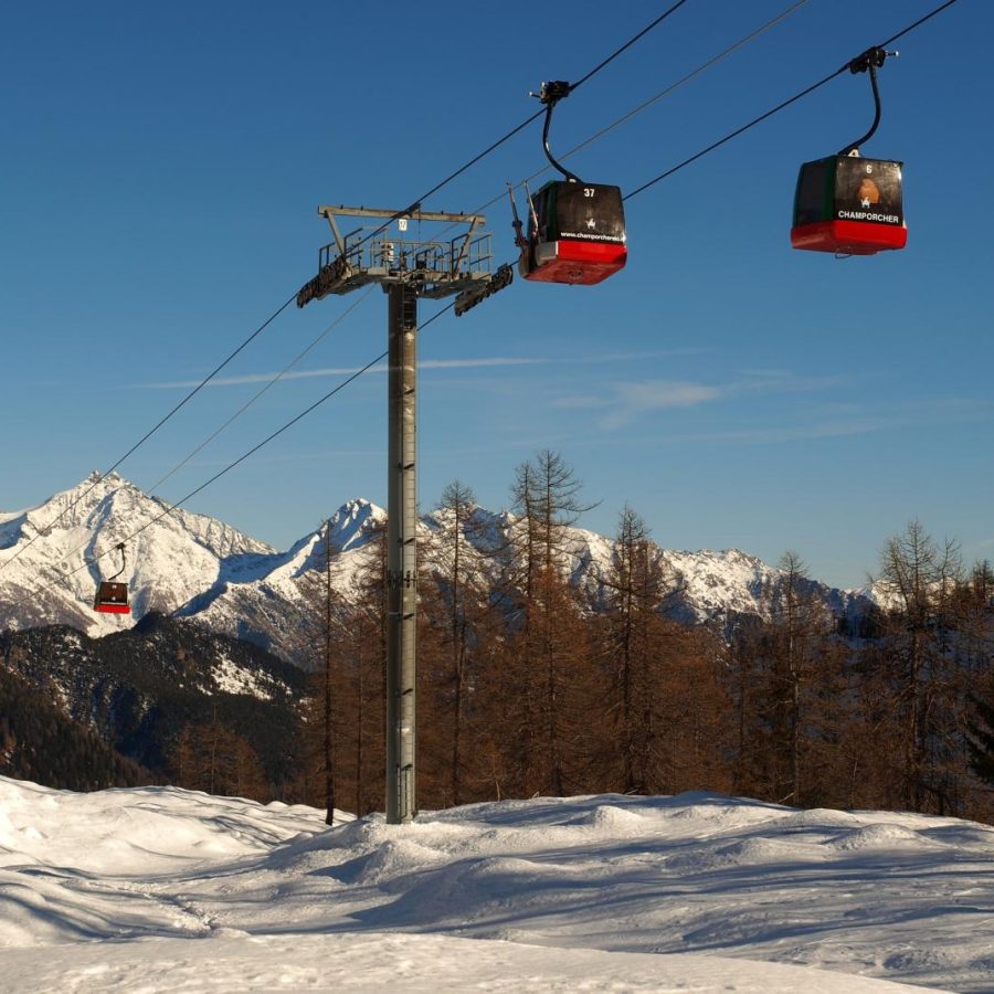 Champorcher telecabina Chardonney Laris