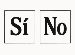 SI o No