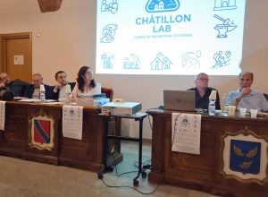 Châtillon Lab. L'incontro di mercoledì 11 giugno a Châtillon.