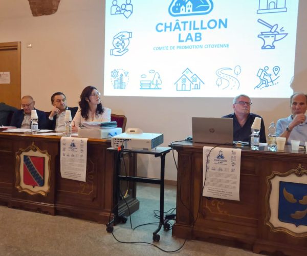 Châtillon Lab. L'incontro di mercoledì 11 giugno a Châtillon.