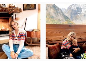 Chiara Ferragni a Courmayeur