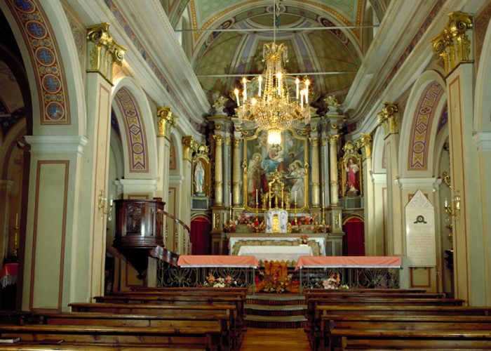 La chiesa parrocchiale di San Remigio di Saint-Rhémy-en-Bosses