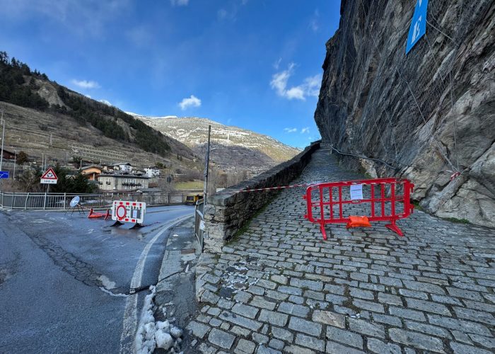 Chiusura strade Villeneuve