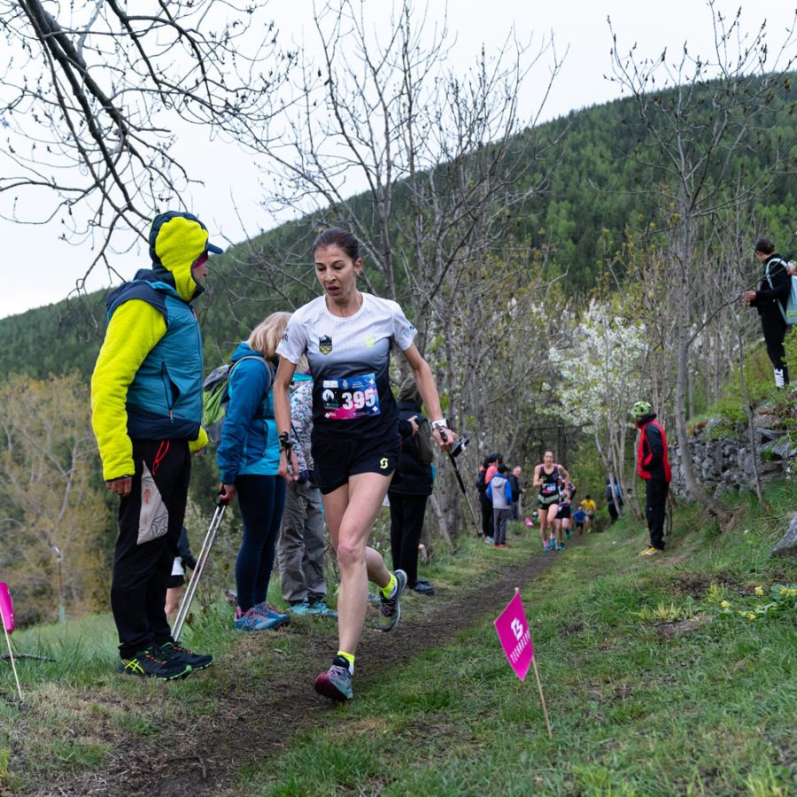 Soirée Vertikal, Gignod (AO), seconda tappa, La Pouy de Sent'Anna, Christine Vicqury Photo credit: Federica Fornaro