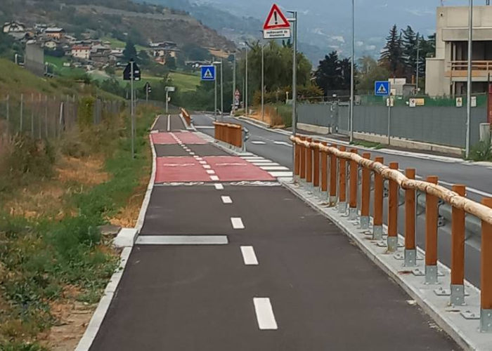 Ciclabile Aosta