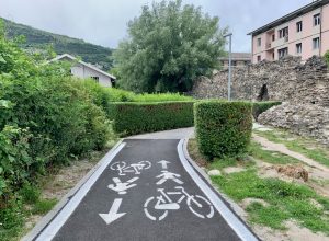 Ciclabile Aosta