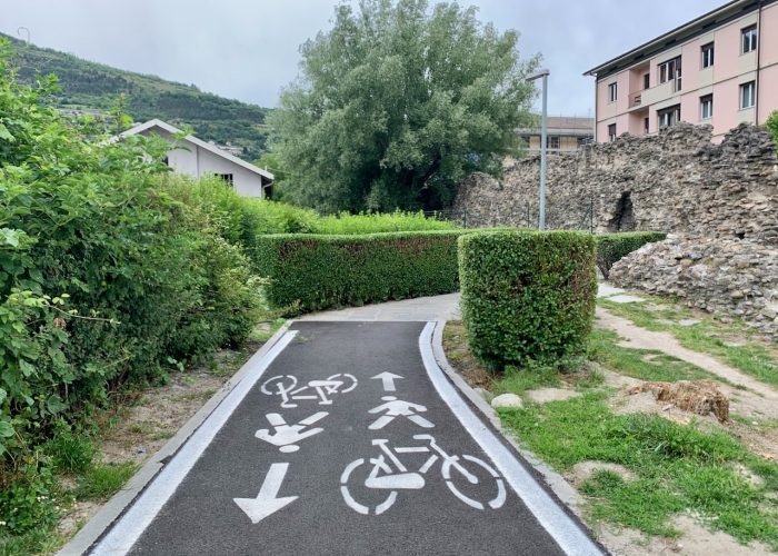 Ciclabile Aosta