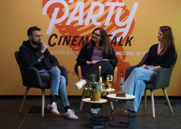 Cinema Talk Jean Claude Chincheré Fabiola Megna e Elettra Gallone ph Simone Mombelli