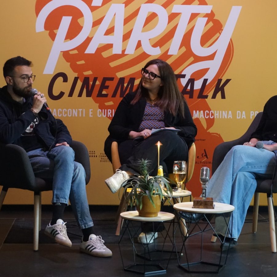 Cinema Talk Jean Claude Chincheré Fabiola Megna e Elettra Gallone ph Simone Mombelli