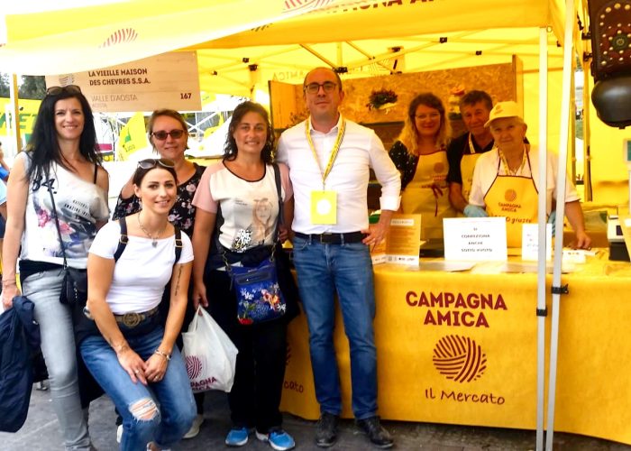 Coldiretti Vda al Villaggio Contadino di Roma