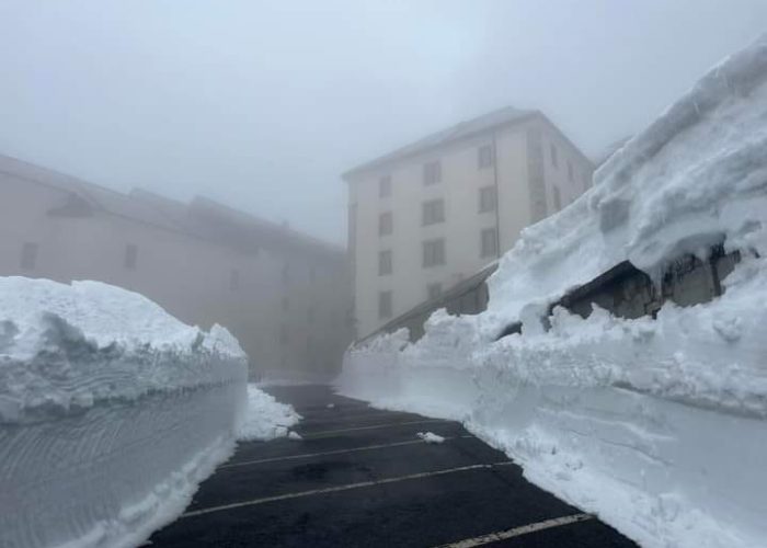 Colle del Gran San Bernardo lato svizzero