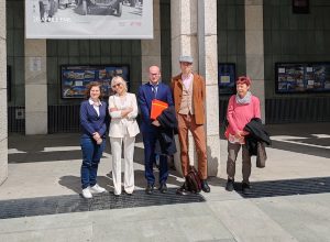 La delegazione del Comitato Insieme per Cime Bianche alle audizioni in Commissione